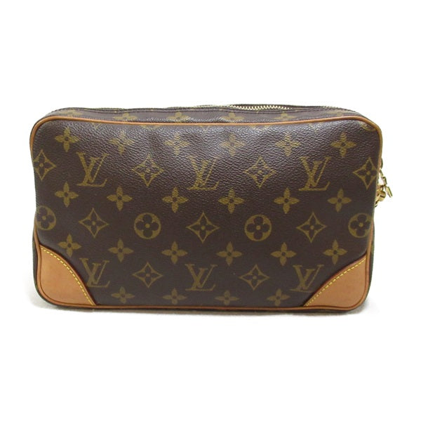 Louis Vuitton Marly Dragonne Canvas Clutch Bag M51825 in Excellent condition