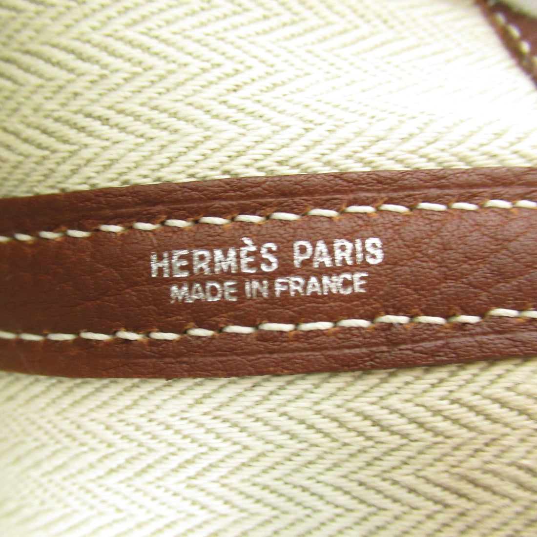 Hermes Negonda Leather Garden Party PM Tote Bag