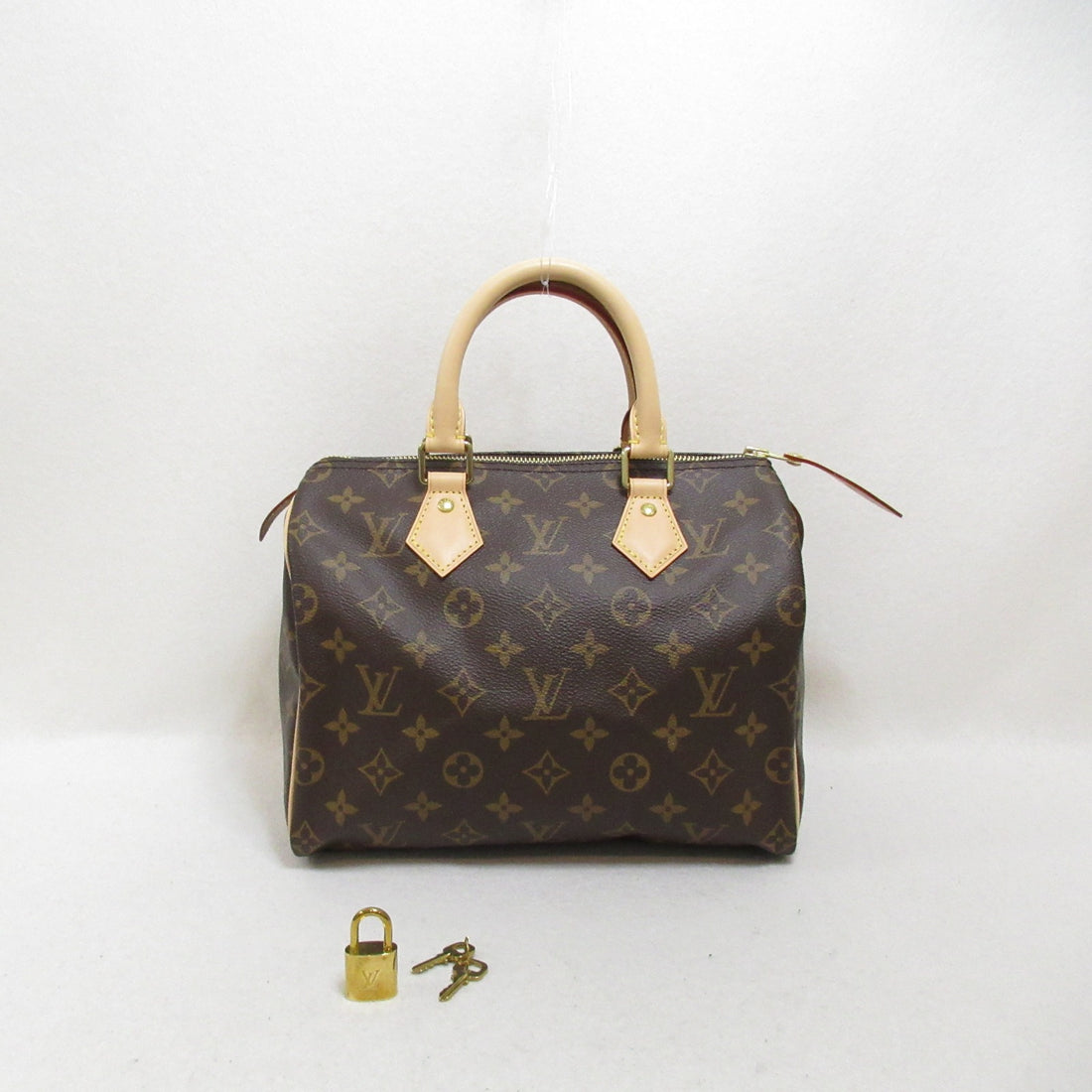 Louis Vuitton Speedy 25 Handbag Monogram Brown