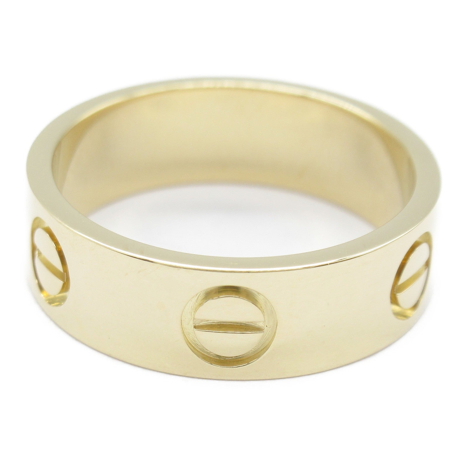 Cartier Love Ring K18 Yellow Gold Jewelry