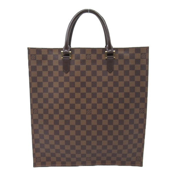 Louis Vuitton Sac Plat Canvas Tote Bag N51140 in Great Condition