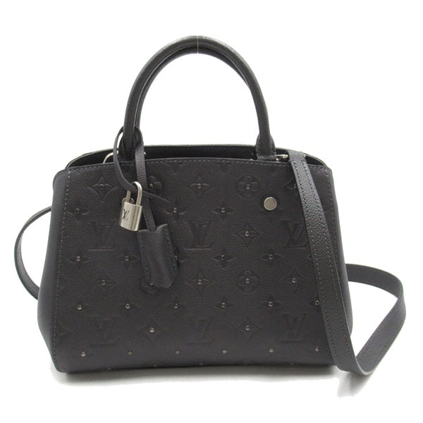 Louis Vuitton Monogram Empreinte Montaigne BB  Crossbody Bag Leather M50665 in
