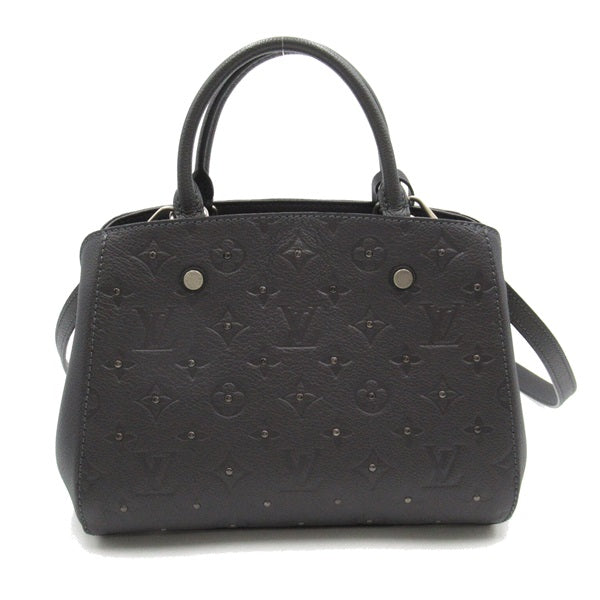 Louis Vuitton Monogram Empreinte Montaigne BB  Crossbody Bag Leather M50665 in