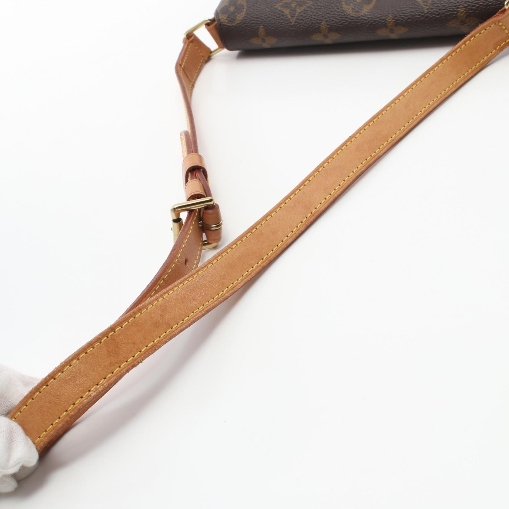 Louis Vuitton Monogram Musette Salsa Short Strap  Canvas Shoulder Bag M51258 in Good Condition