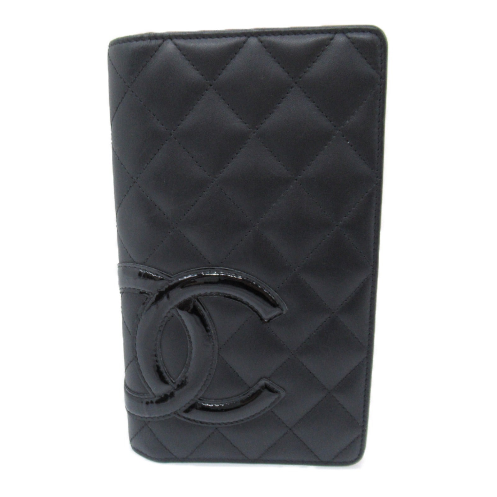 Chanel Cambon Line Leather Enamel Wallet