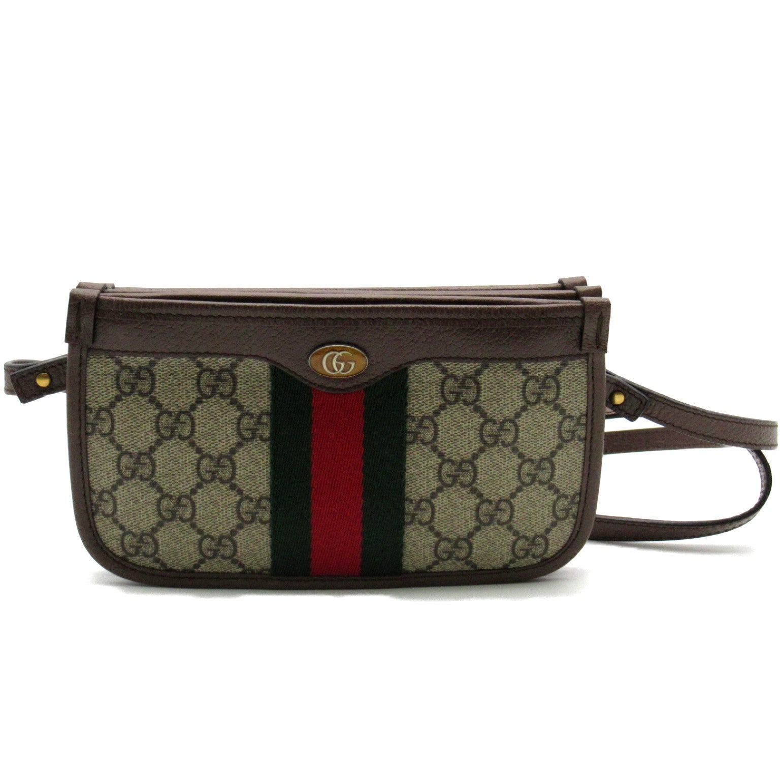 Gucci GG Supreme Shoulder Bag PVC Canvas