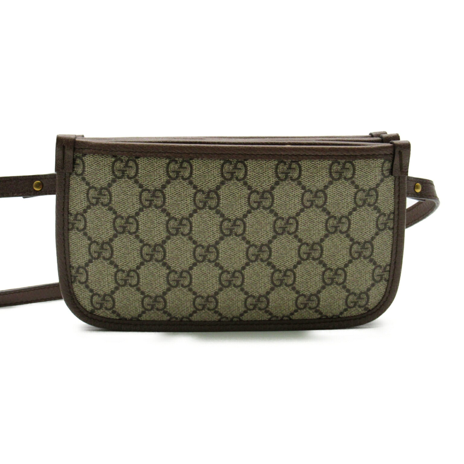 Gucci GG Supreme Shoulder Bag PVC Canvas