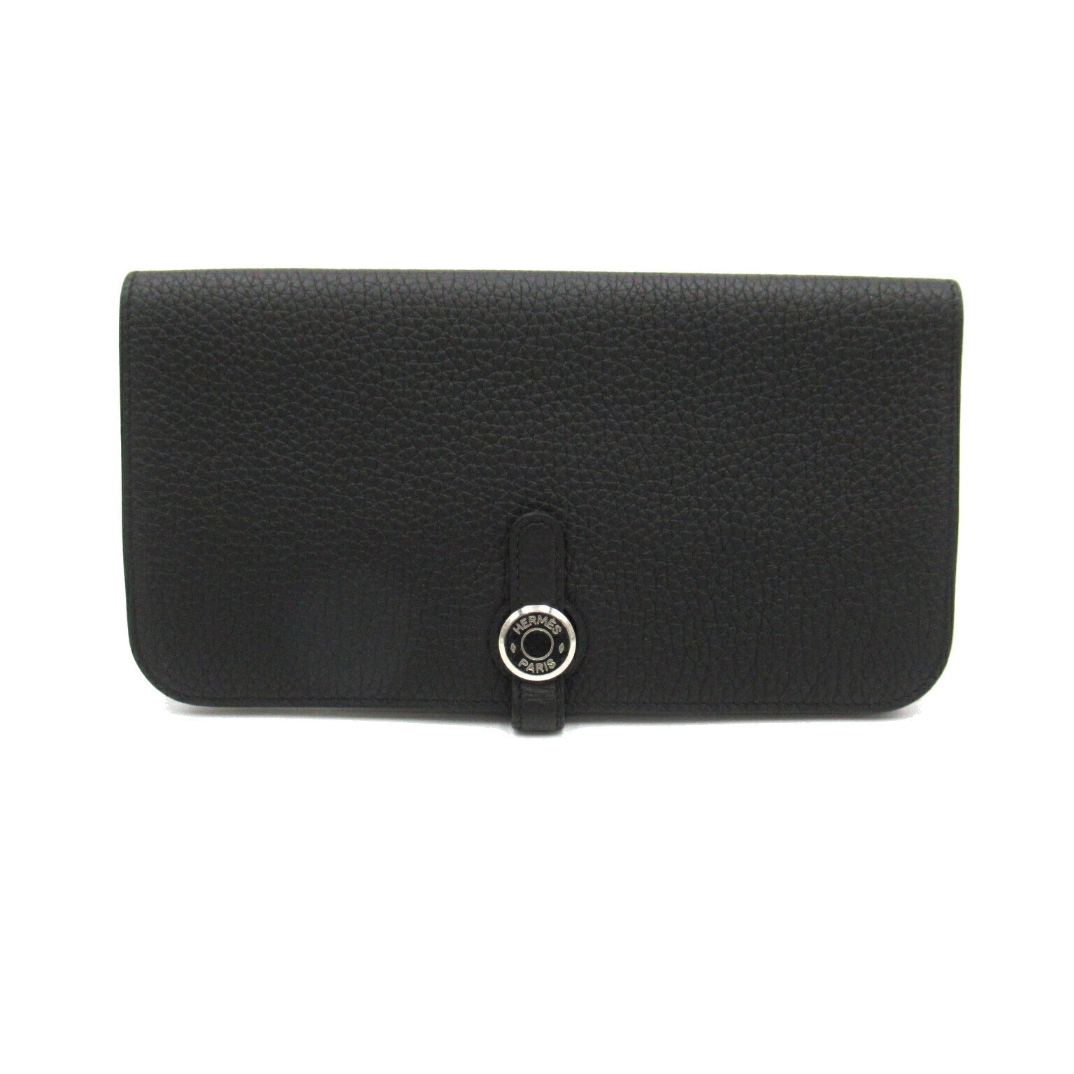 Hermes Dogon Long Bifold Wallet Leather