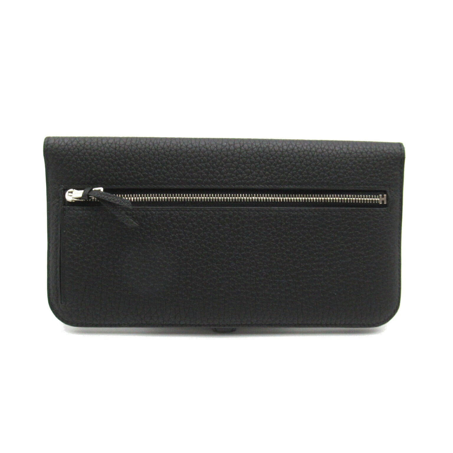 Hermes Dogon Long Bifold Wallet Leather