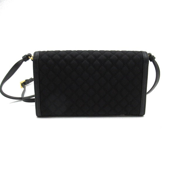Quilted Nylon & Leather Wallet on Strap 1MT437