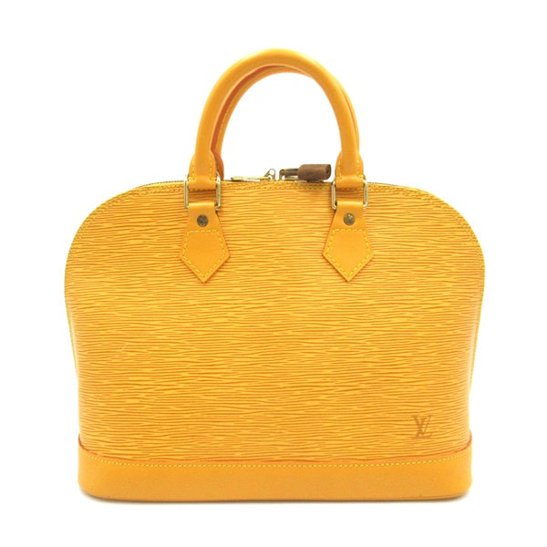 Louis Vuitton Alma PM Leather Handbag M52149 in Excellent condition