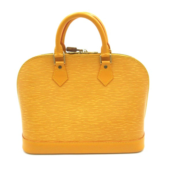 Louis Vuitton Alma PM Leather Handbag M52149 in Excellent condition