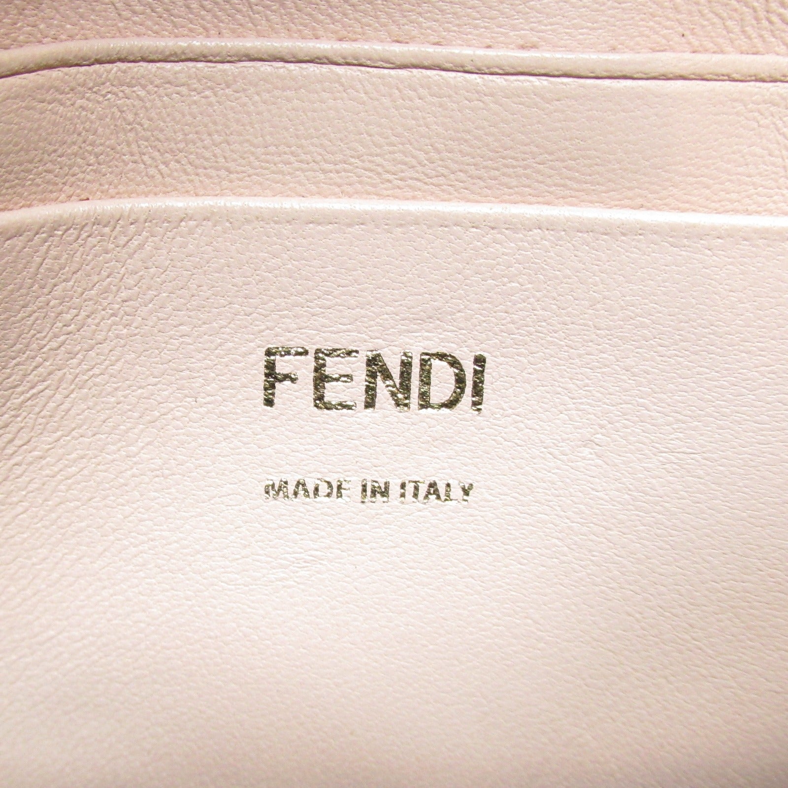 Fendi Leather Chain Shoulder Bag