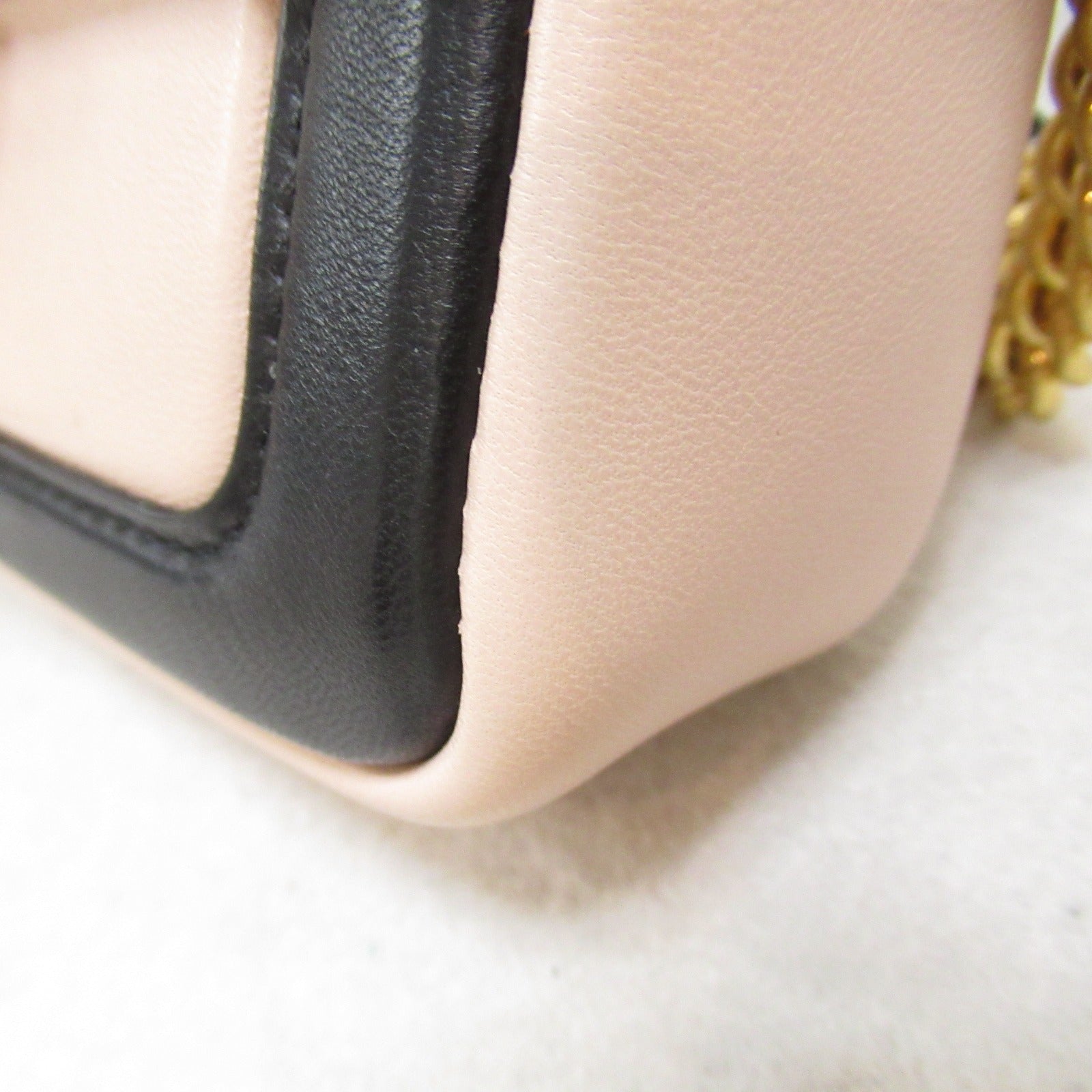 Fendi Leather Chain Shoulder Bag