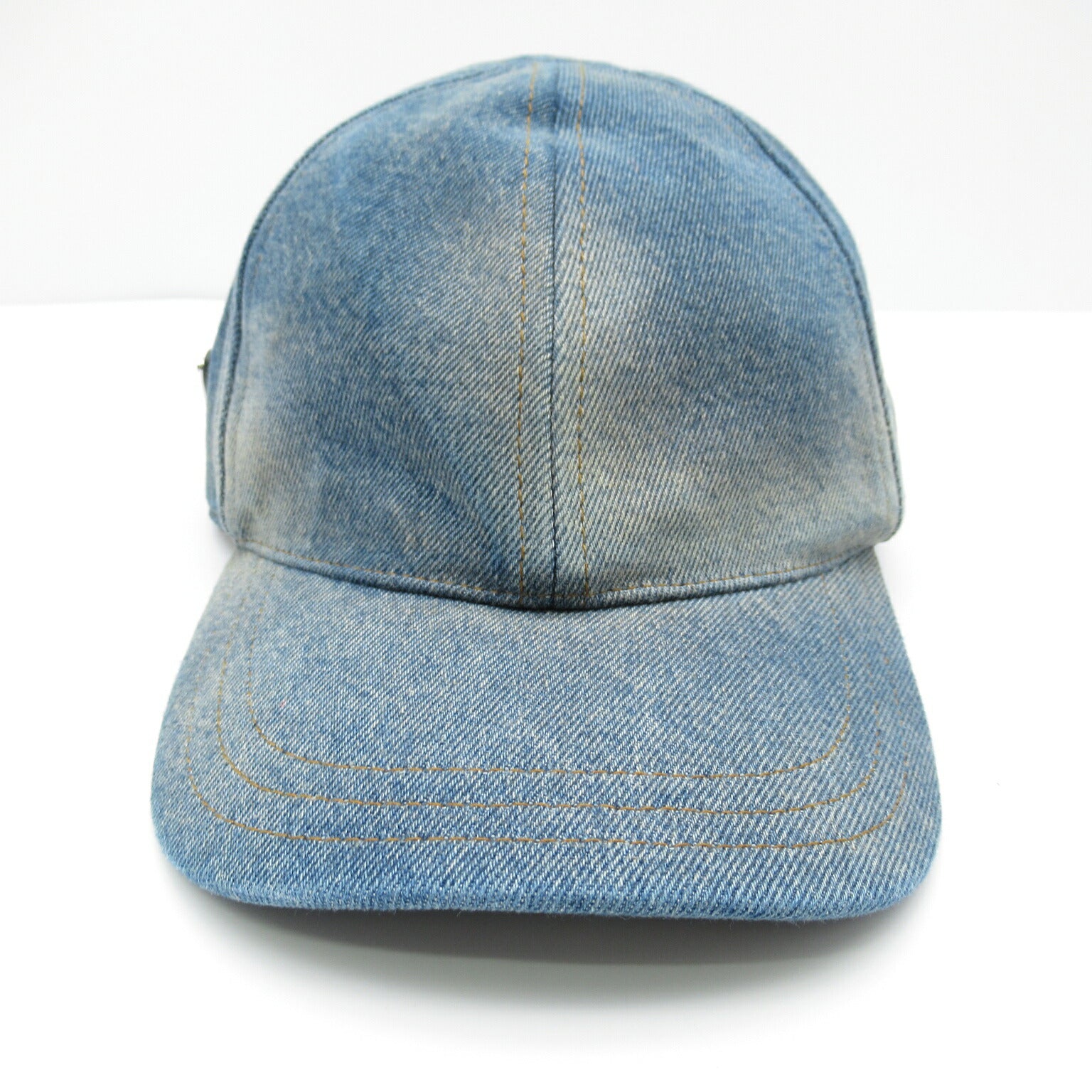 Prada Denim Cotton Cap Blue