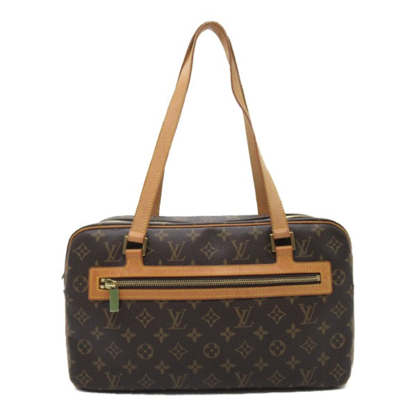 Louis Vuitton Cite GM Canvas Shoulder Bag M51181 in Good condition