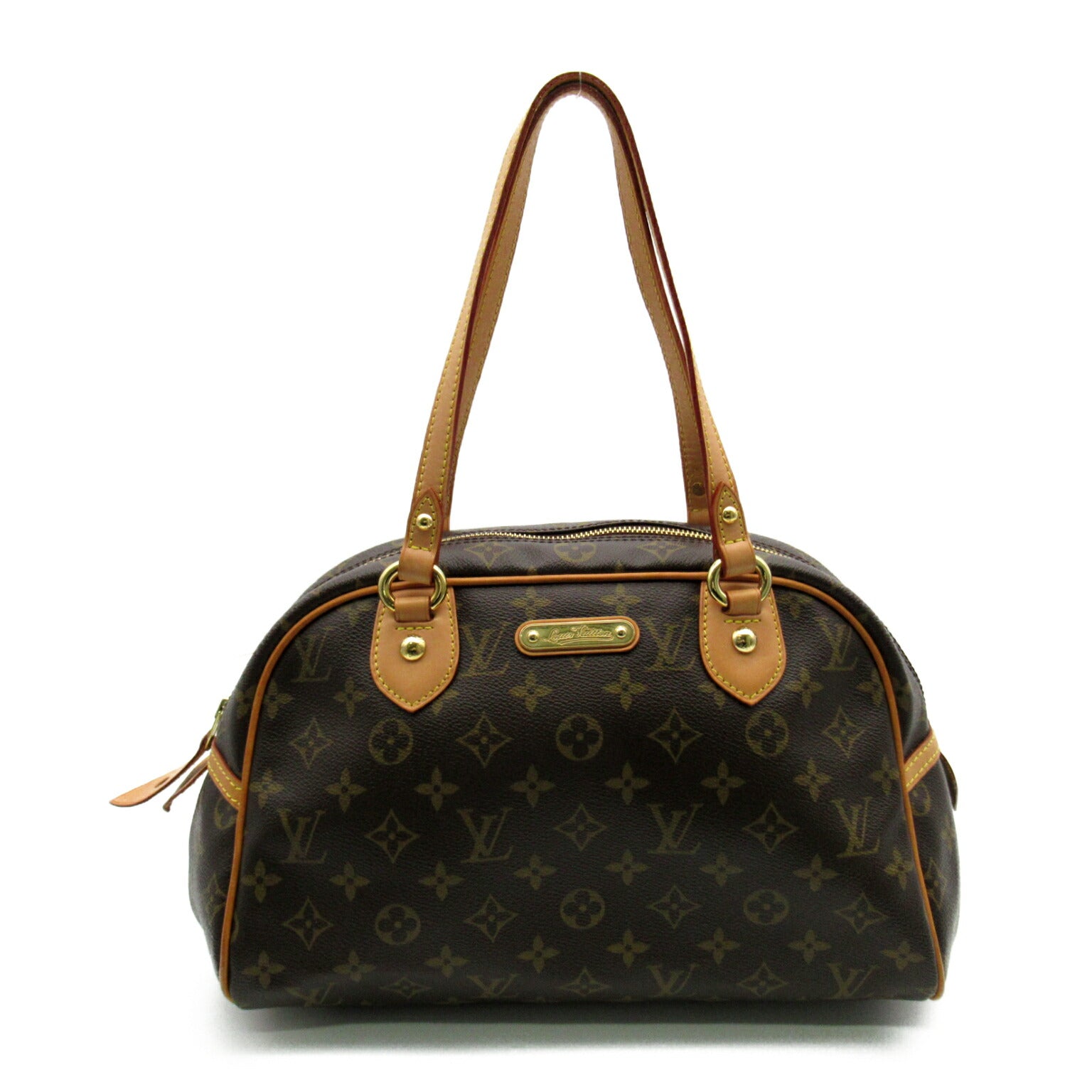 Louis Vuitton Montorgueil PM Shoulder Bag Brown