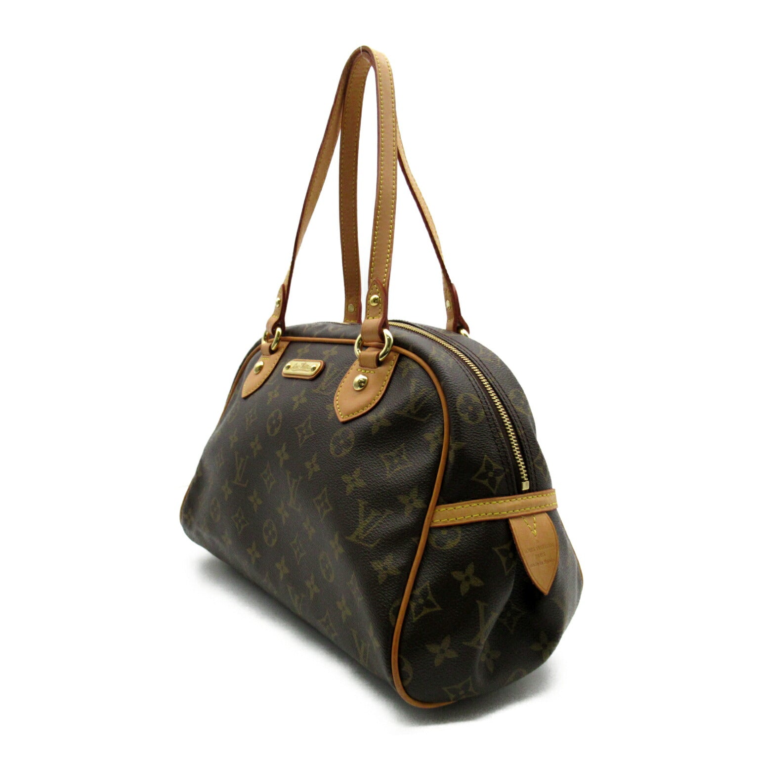 Louis Vuitton Montorgueil PM Shoulder Bag Brown