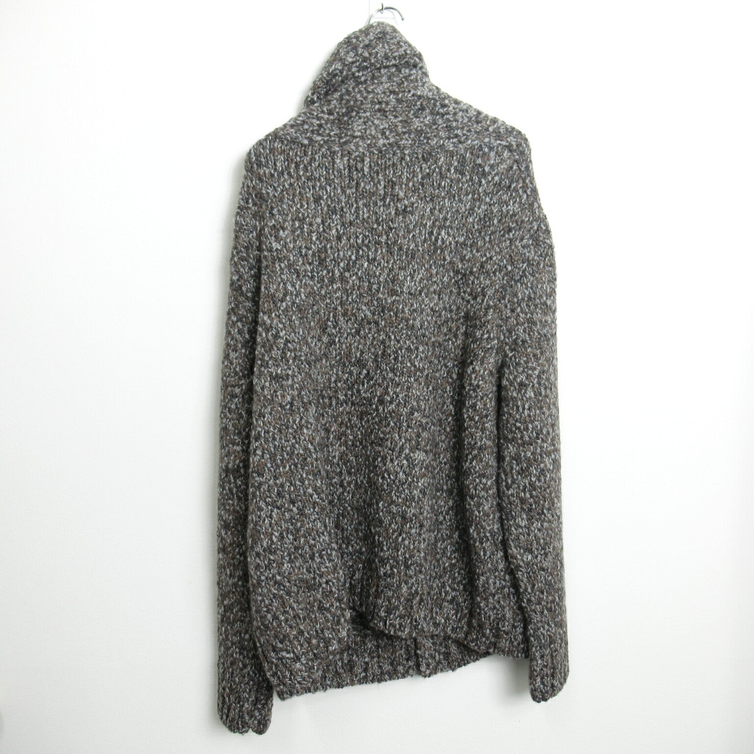 Bottega Veneta Alpaca Wool Shawl Cardigan