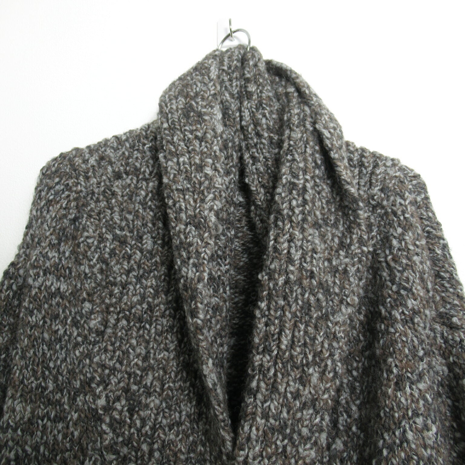 Bottega Veneta Alpaca Wool Shawl Cardigan