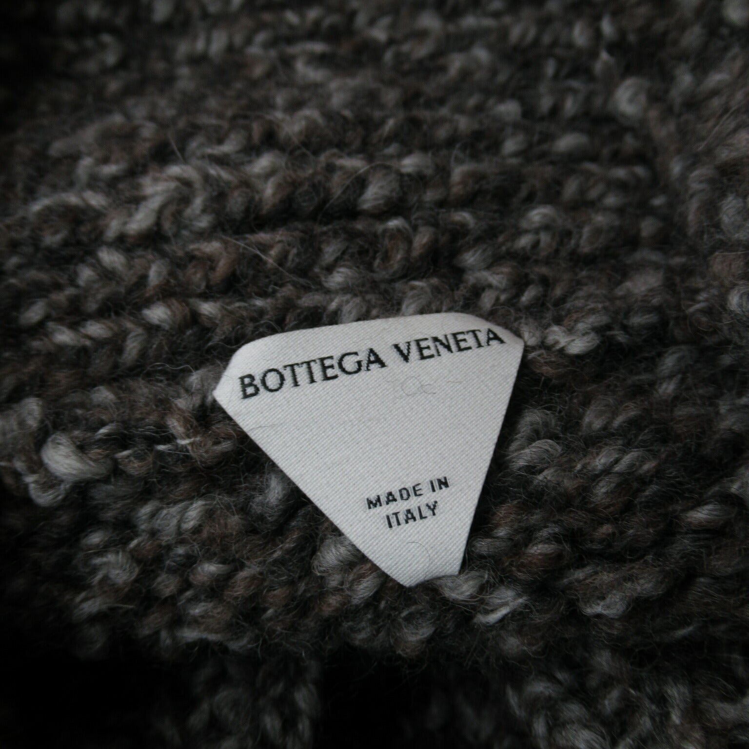 Bottega Veneta Alpaca Wool Shawl Cardigan