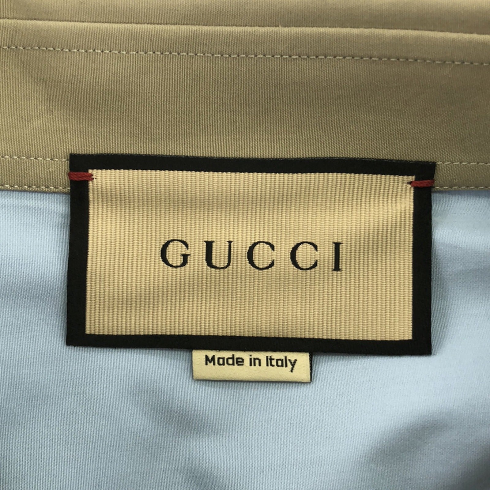 Gucci Cotton Long Sleeve Shirt Beige