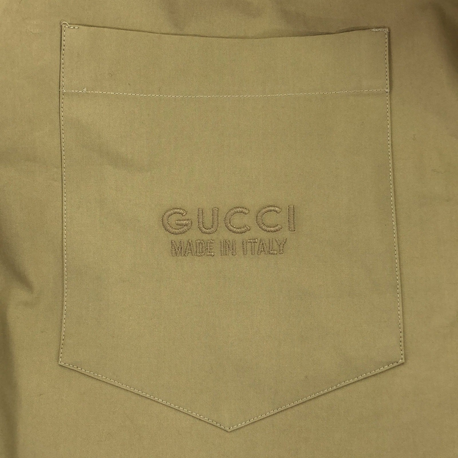 Gucci Cotton Long Sleeve Shirt Beige