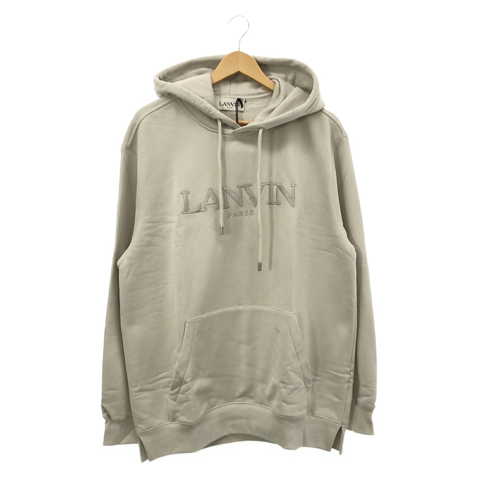 LANVIN Cotton Sweatshirt Hoodie White Men