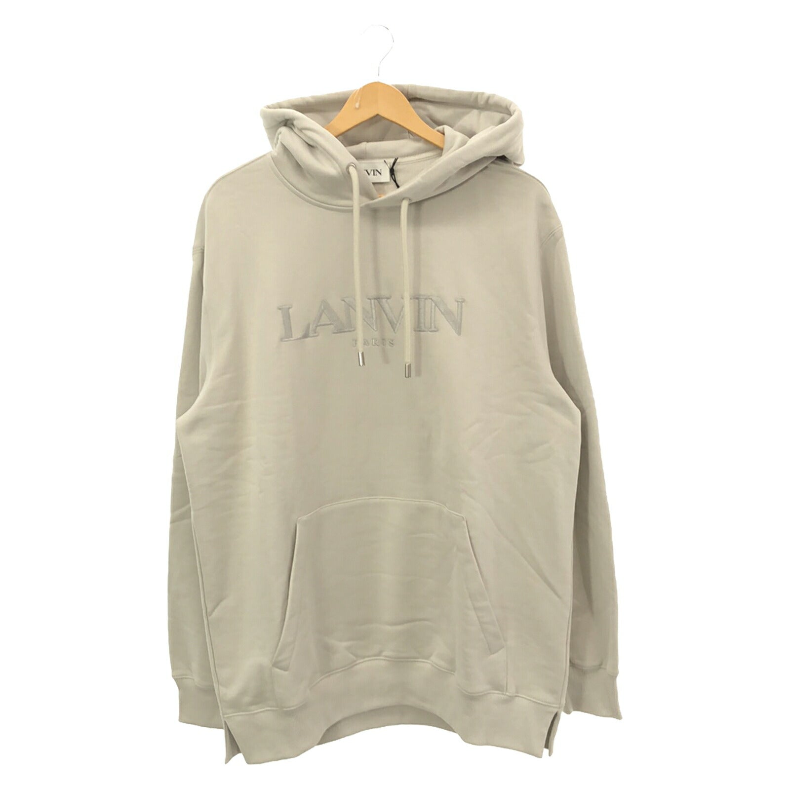 LANVIN Cotton Sweatshirt Hoodie White Men