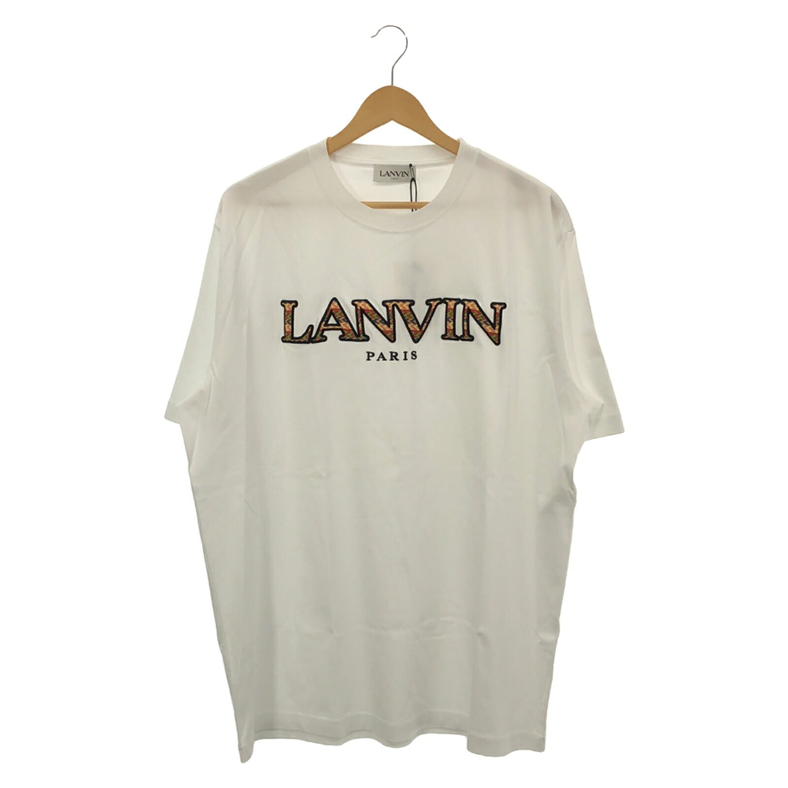 LANVIN Cotton T-Shirt White XL