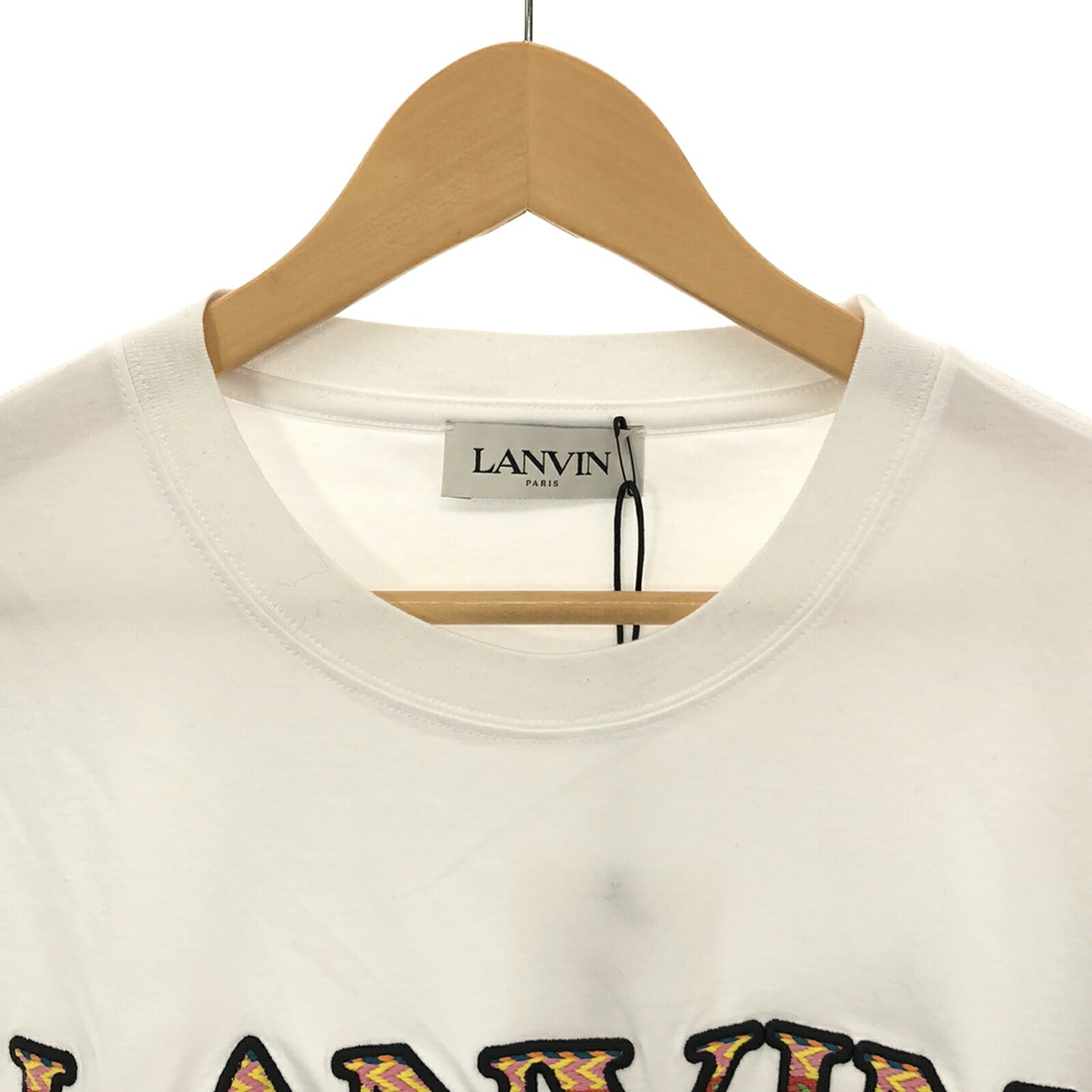 LANVIN Cotton T-Shirt White XL