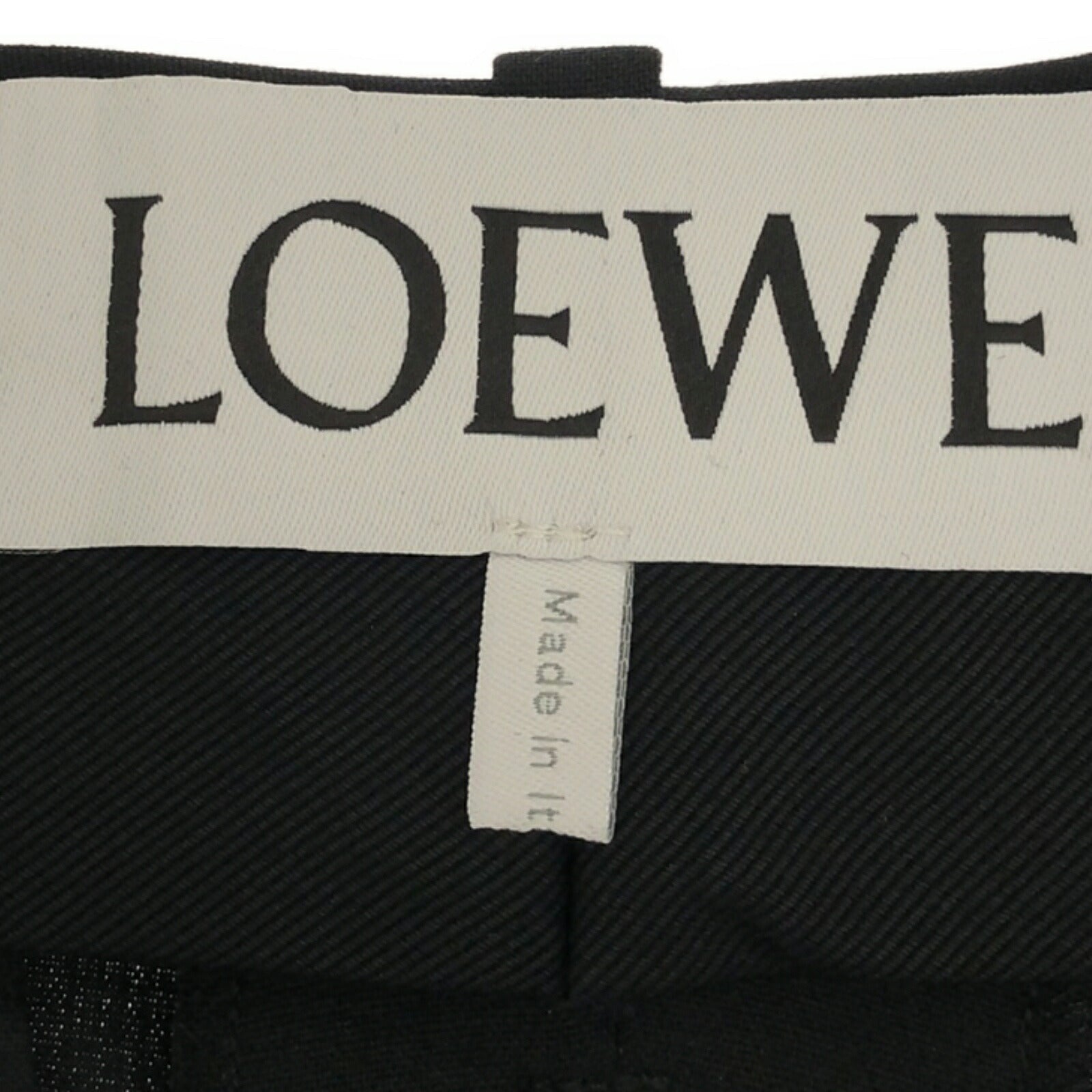 Loewe Wool Pants Black S540Y04XBM110038