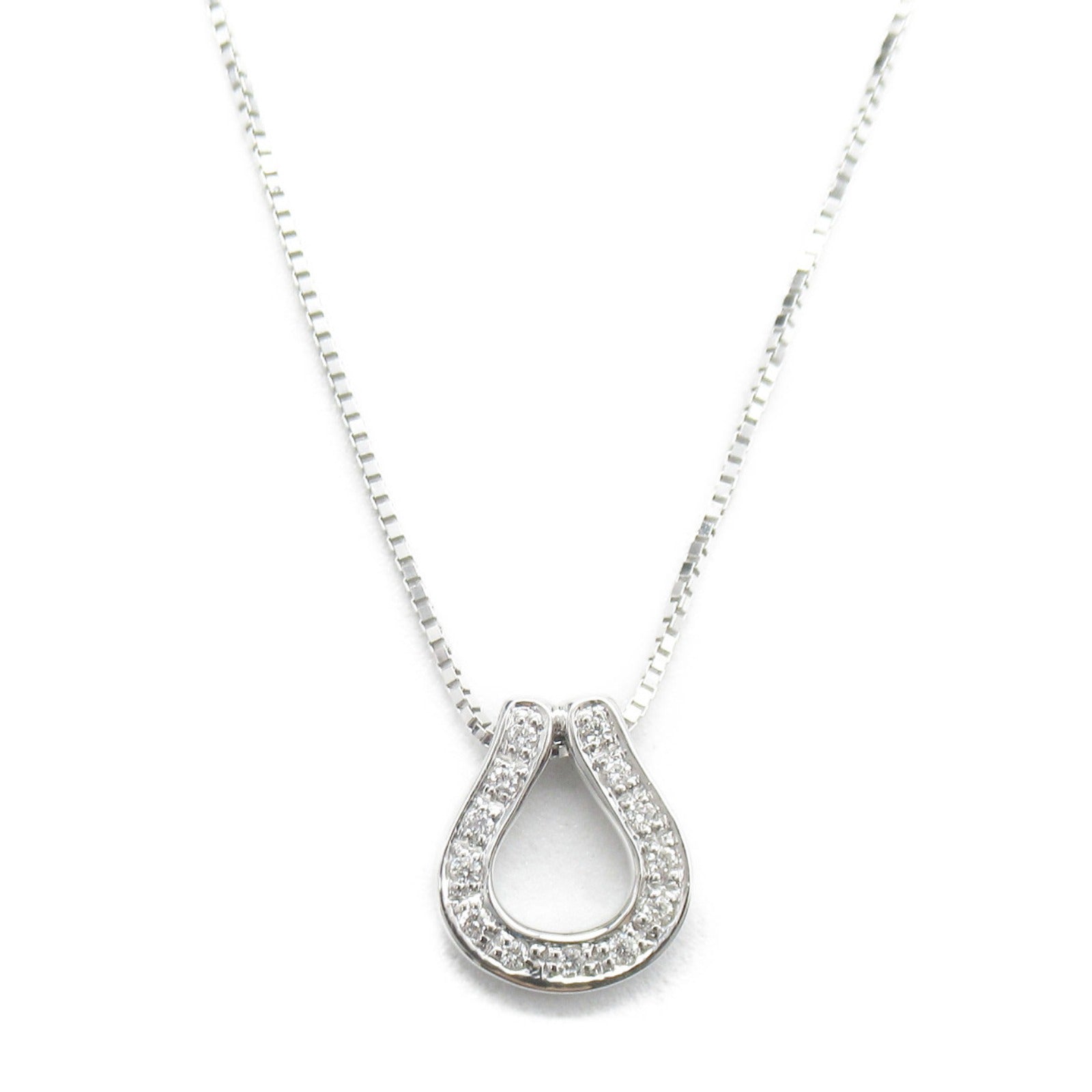 Vendome Aoyama Diamond Necklace K18WG