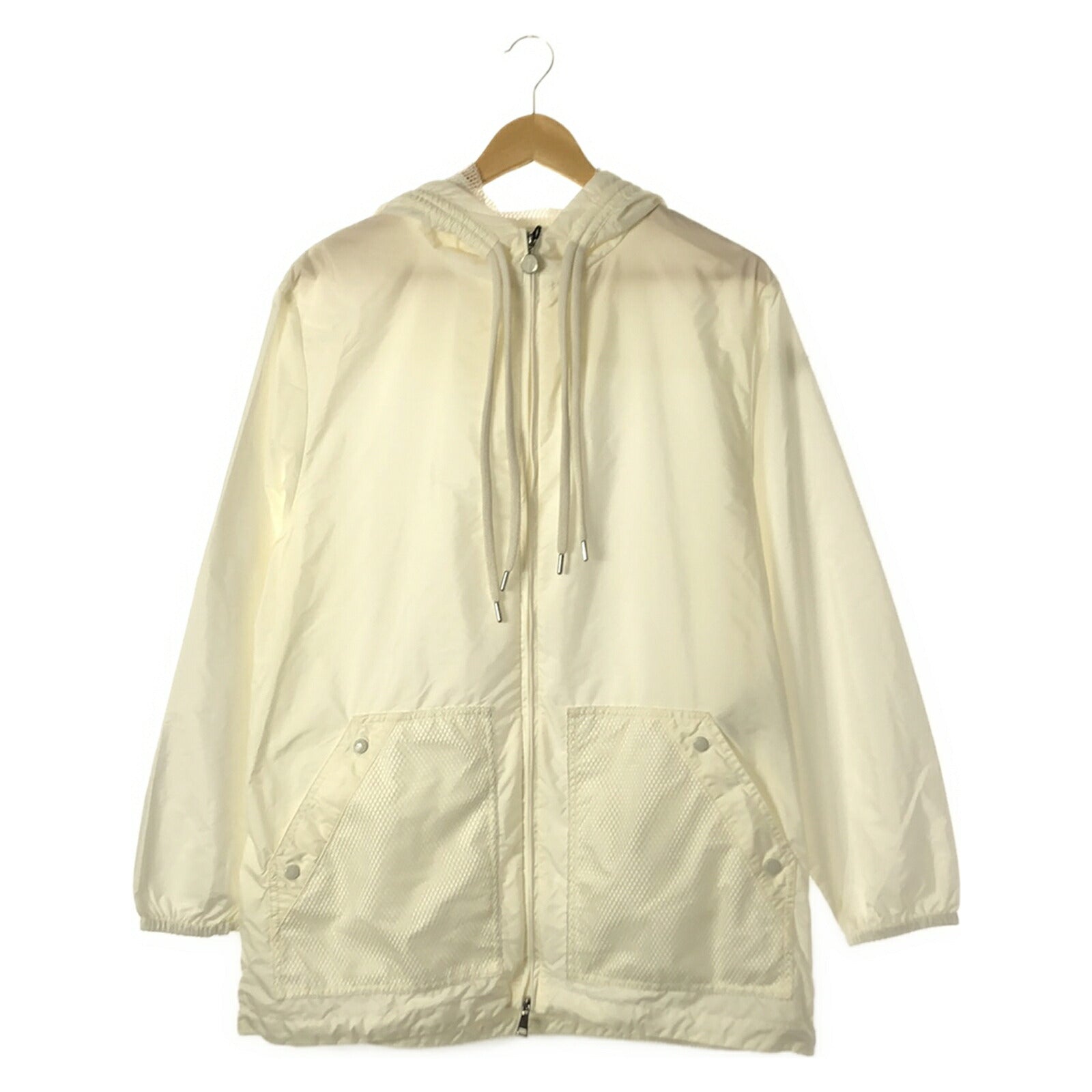 Moncler Nylon Jacket Outerwear White