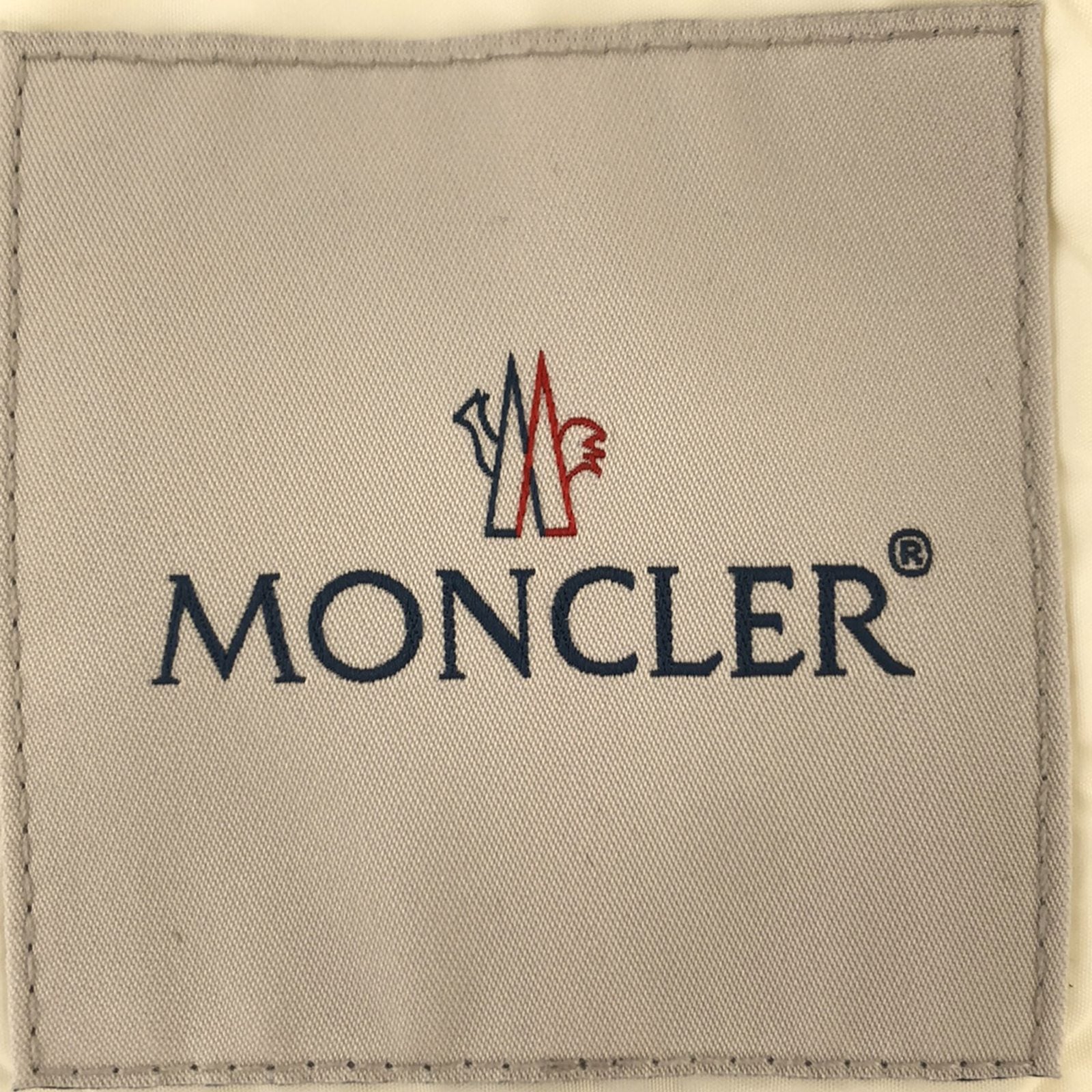 Moncler Nylon Jacket Men's White