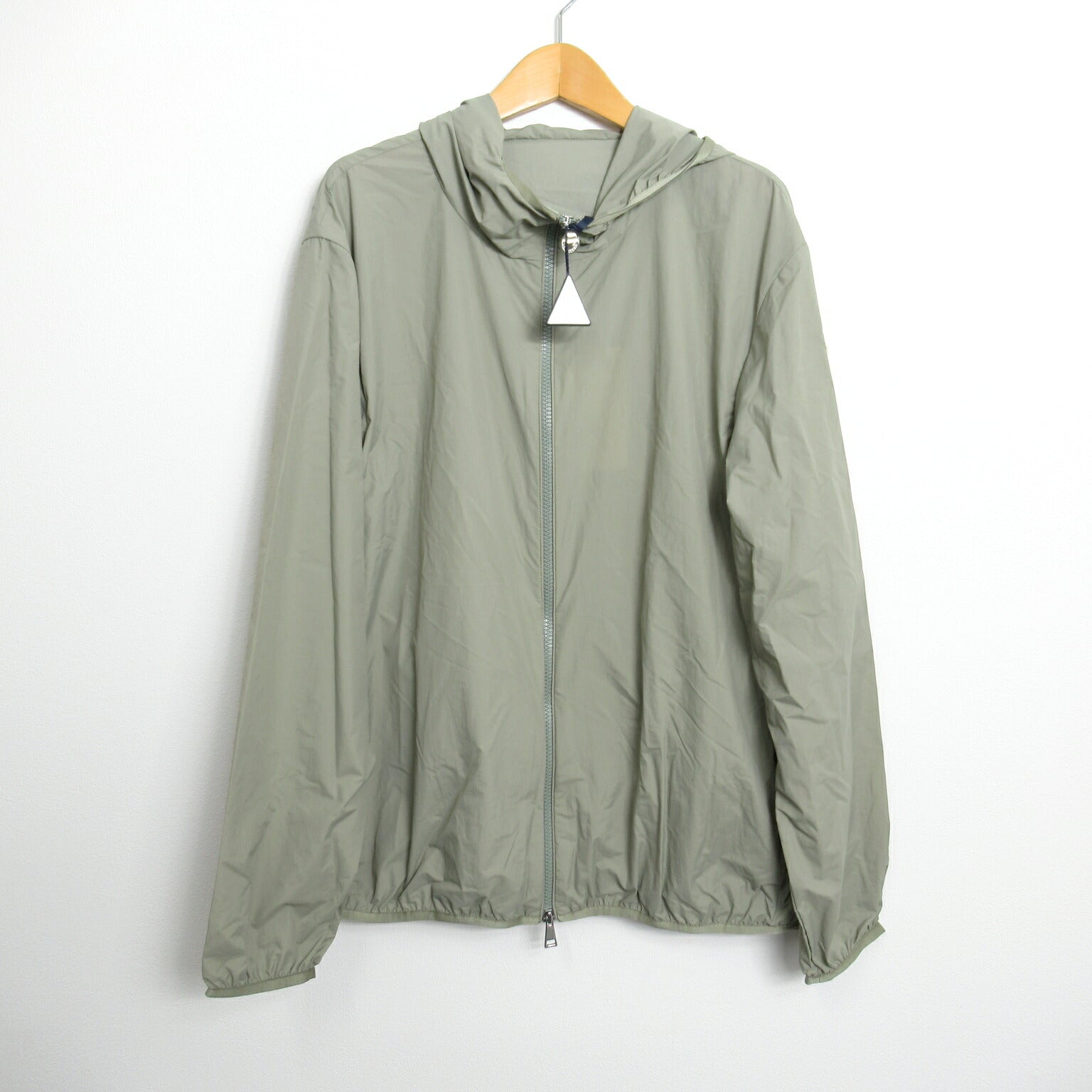 Moncler Nylon Jacket Outerwear Green