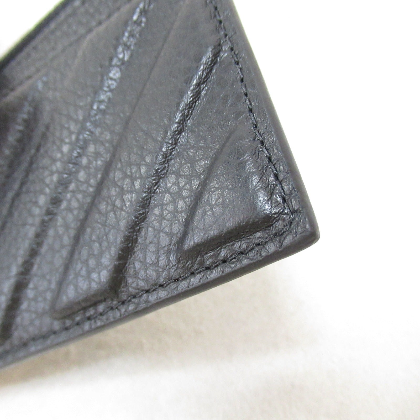 Off-White Leather Card Case Black