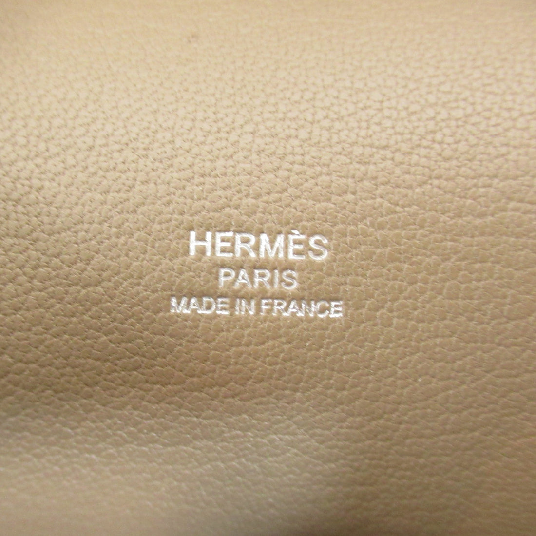 Hermes Jypsiere 28 Leather Shoulder Bag Beige