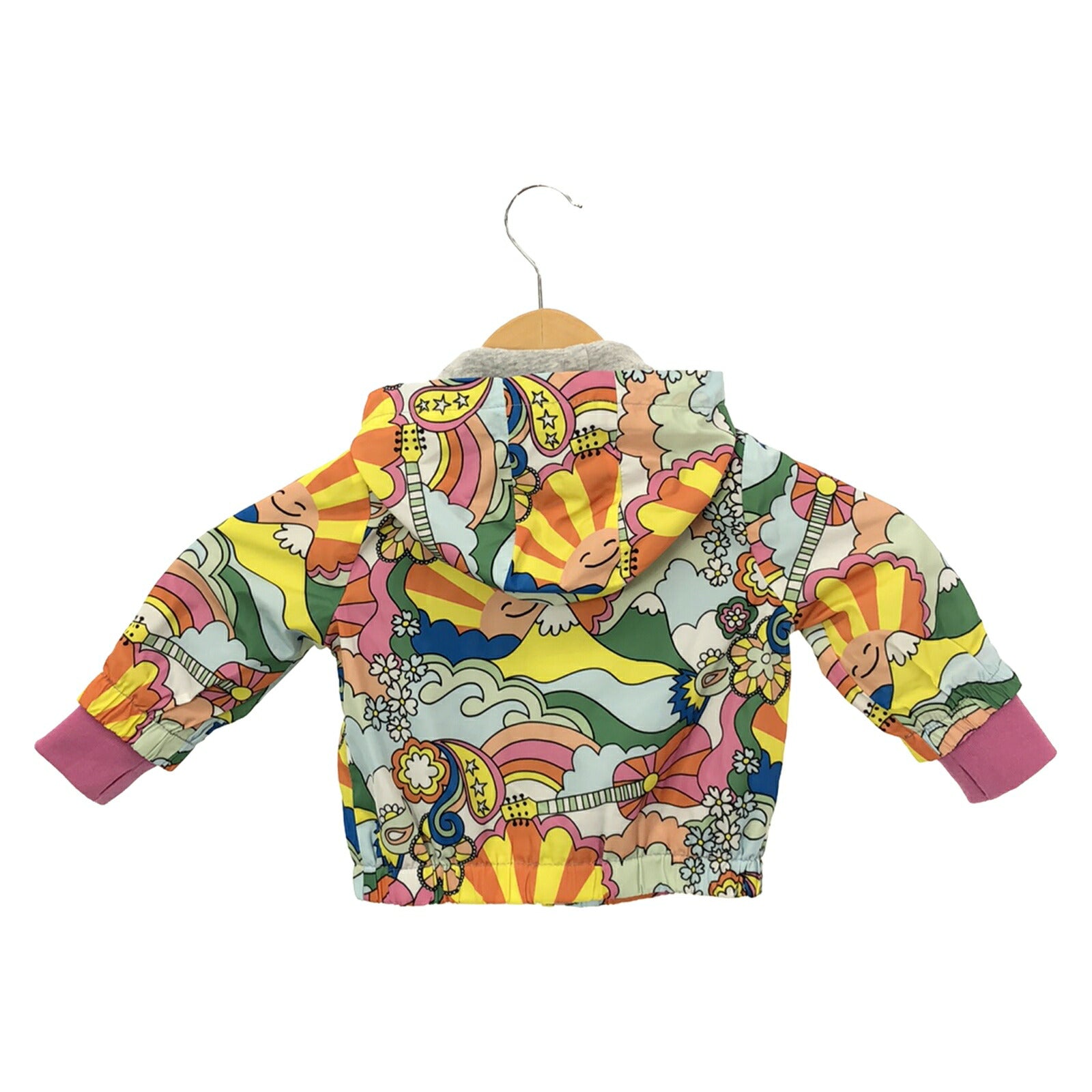 Stella McCartney Kids Hooded Jacket Polyester Multicolor