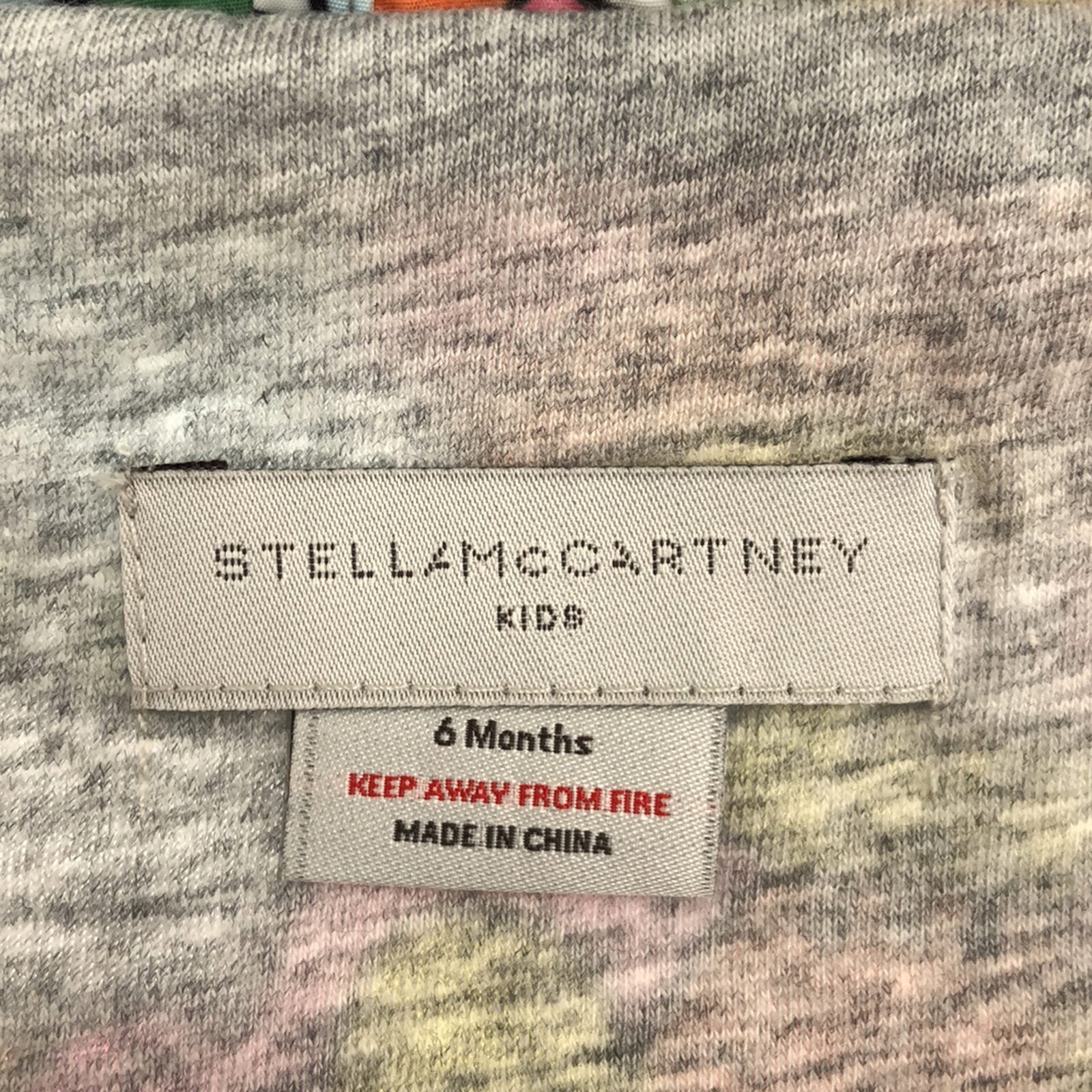 Stella McCartney Kids Hooded Jacket Polyester Multicolor