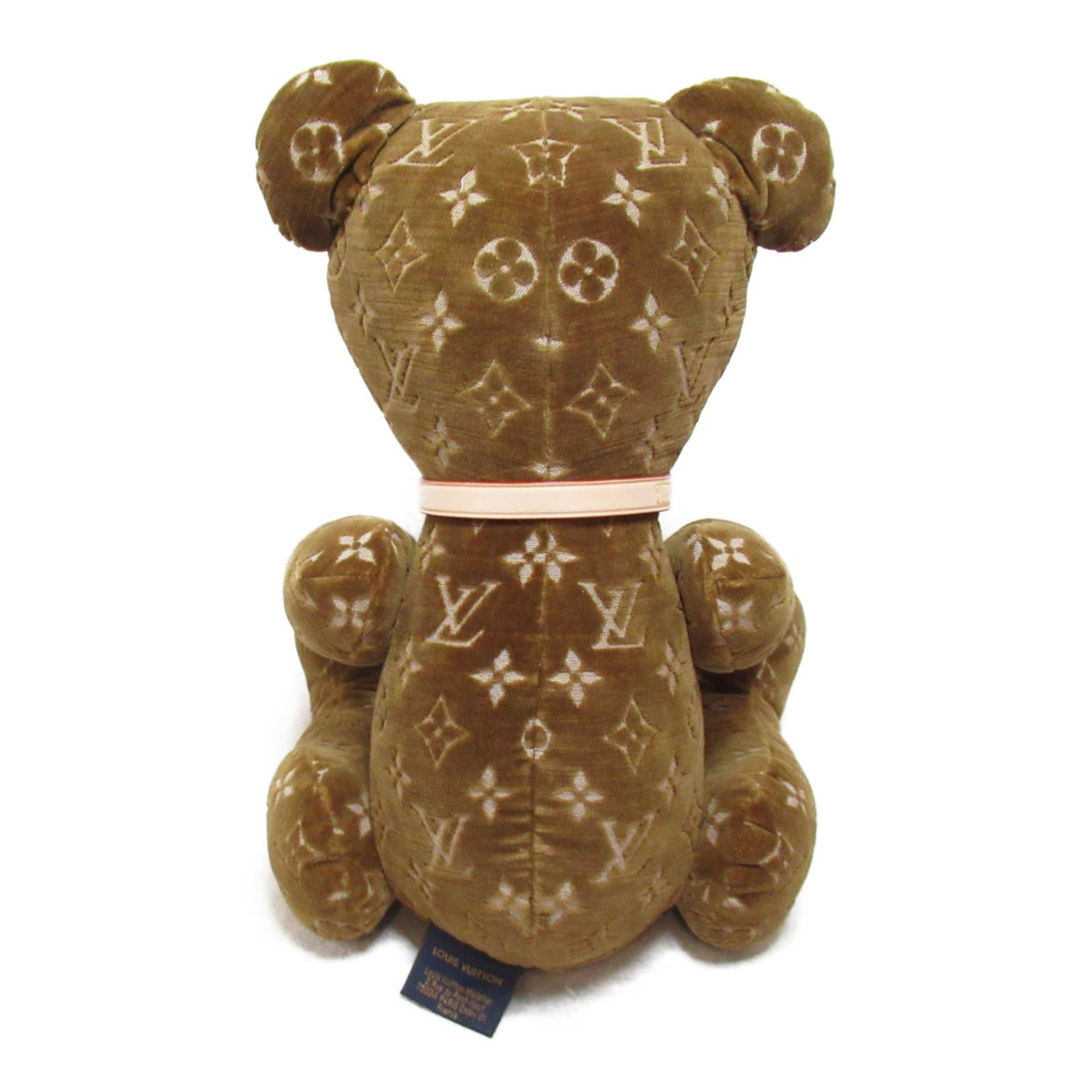 Louis Vuitton Velour Doudou Teddy Bear Plush GI0739