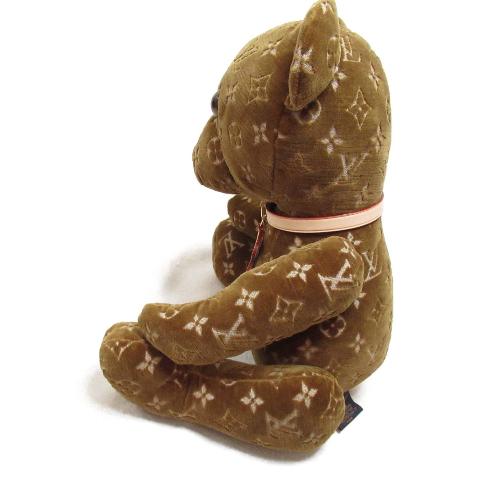 Louis Vuitton Velour Doudou Teddy Bear Plush GI0739