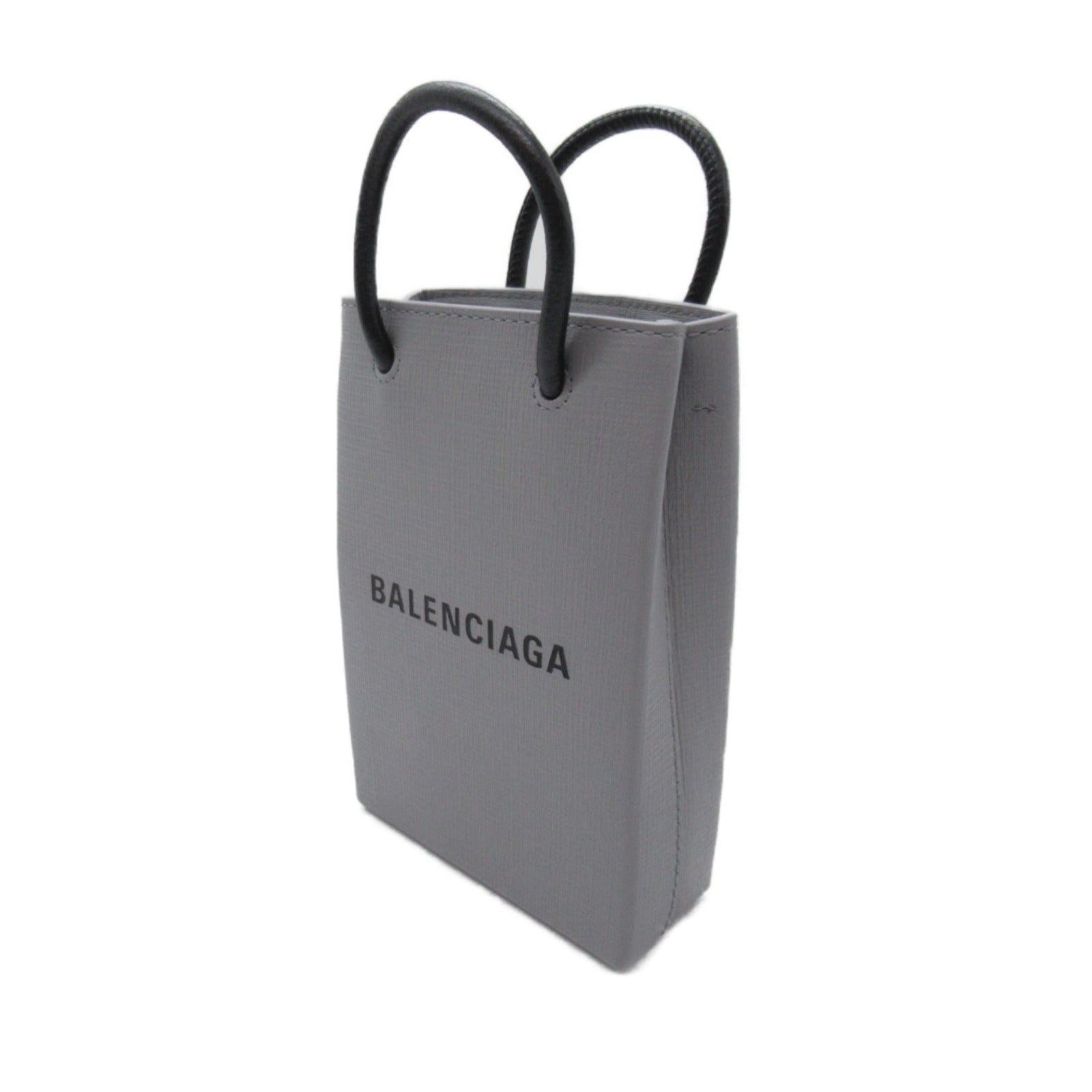 Balenciaga Mini 2way Shoulder Bag Gray