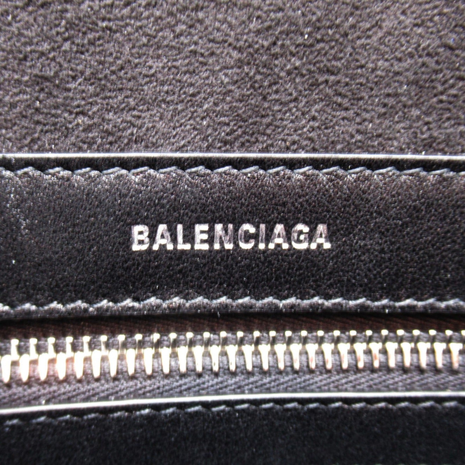 Balenciaga Medium Tote Bag Black Leather