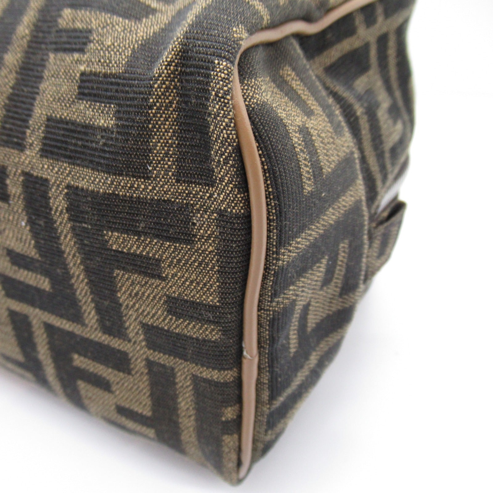 Fendi FF jacquard Pouch	 Canvas Vanity Bag 7N0141 in Great Condition