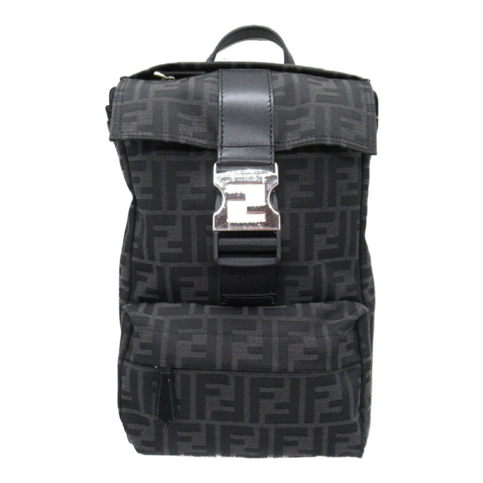 Fendi Fabric Backpack Black 7VZ067AG0MF0NPN