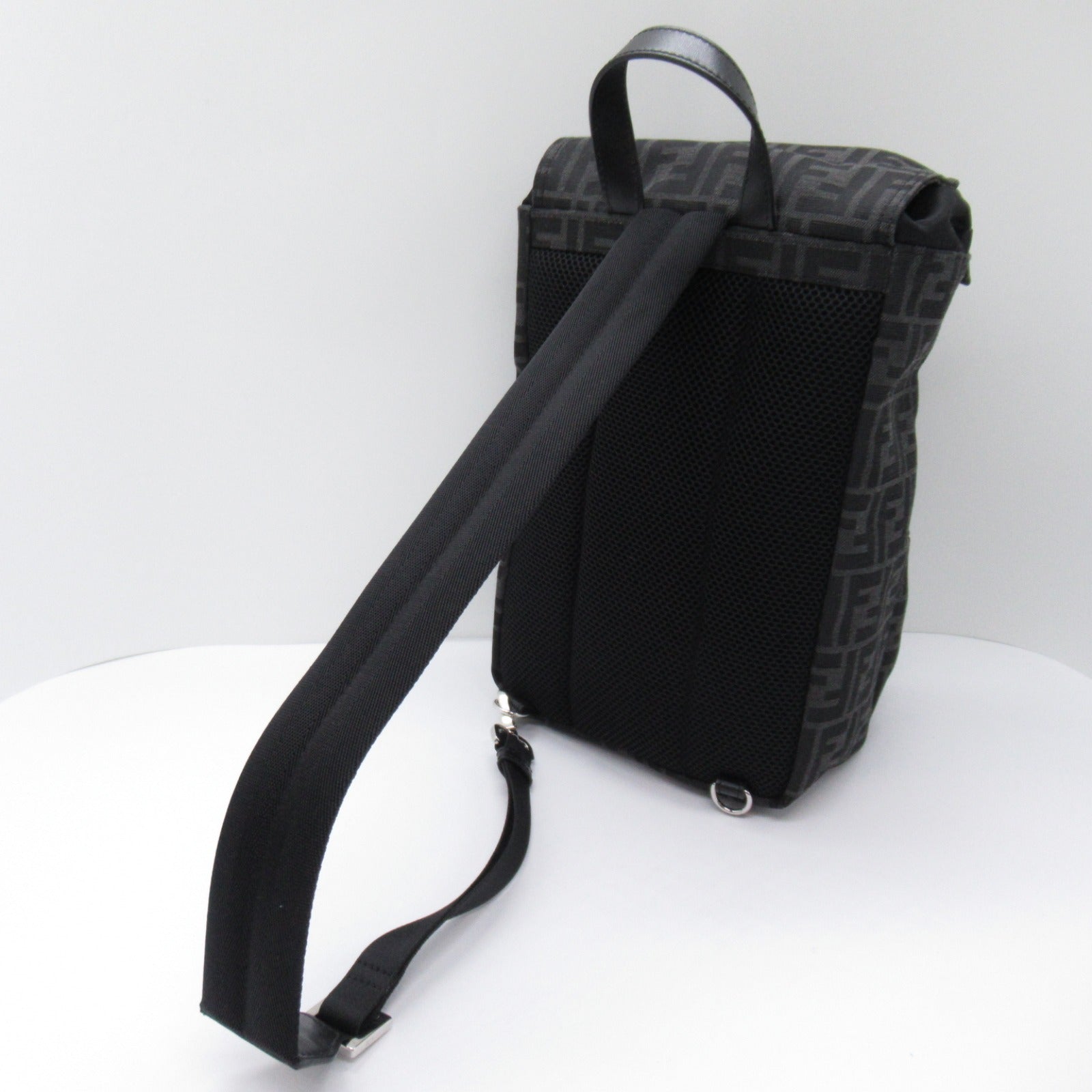 Fendi Fabric Backpack Black 7VZ067AG0MF0NPN