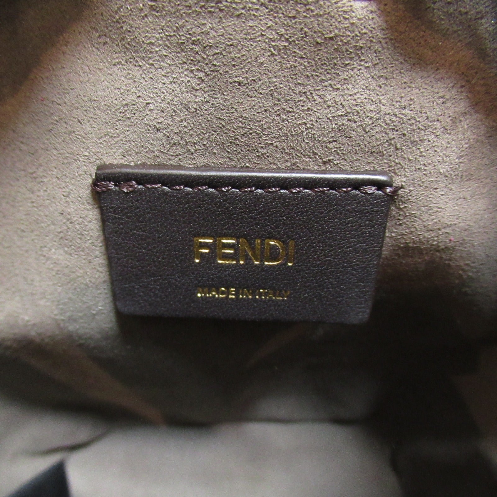 Fendi Leather Mon Tresor 2way Shoulder Bag