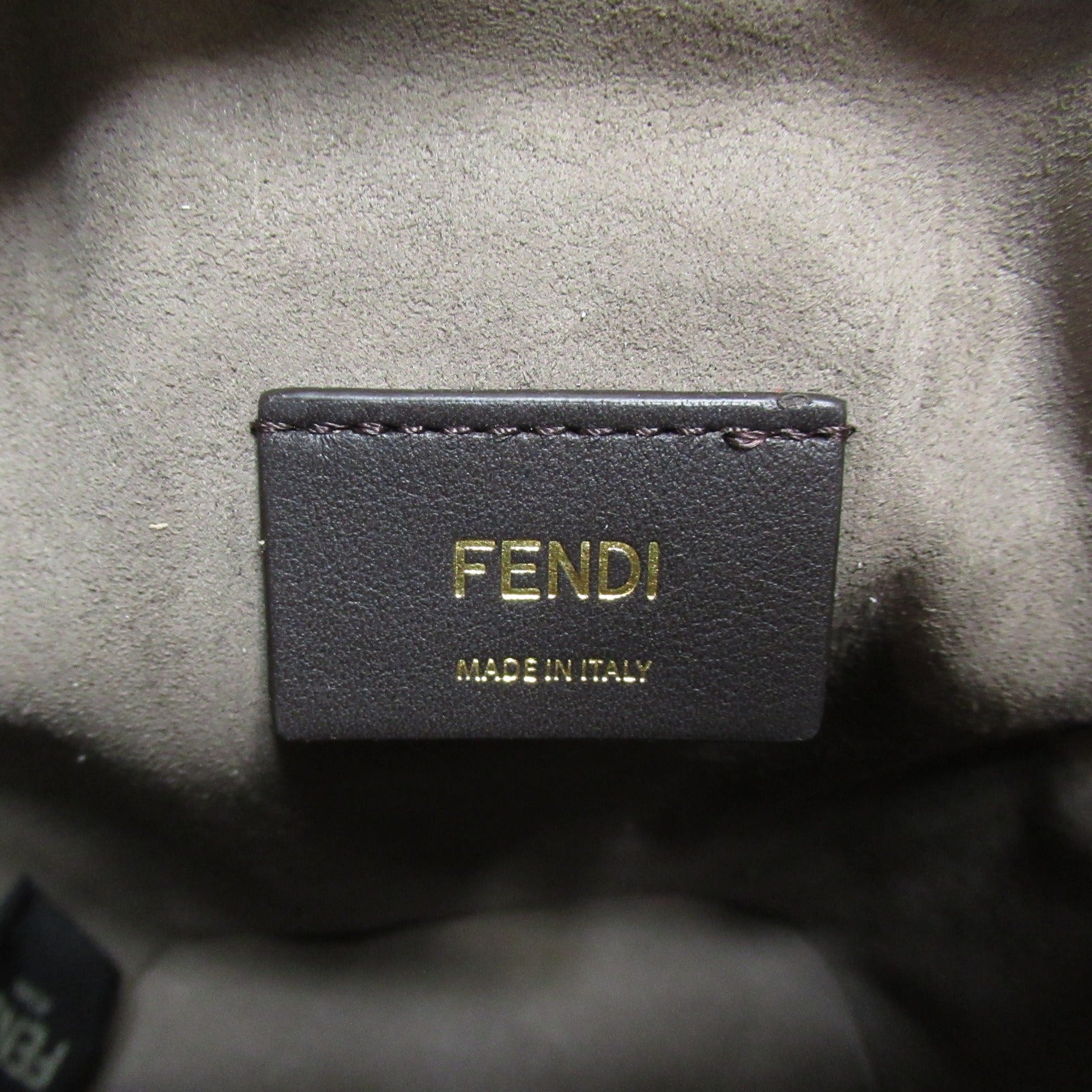 Fendi Leather Mon Tresor 2way Shoulder Bag