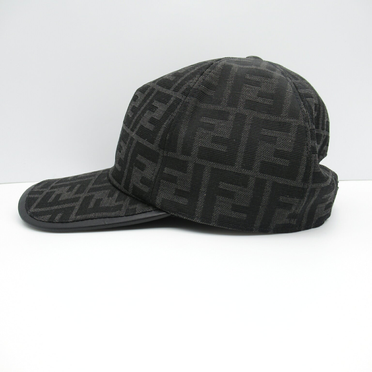 Fendi Polyester Baseball Cap Black Unisex